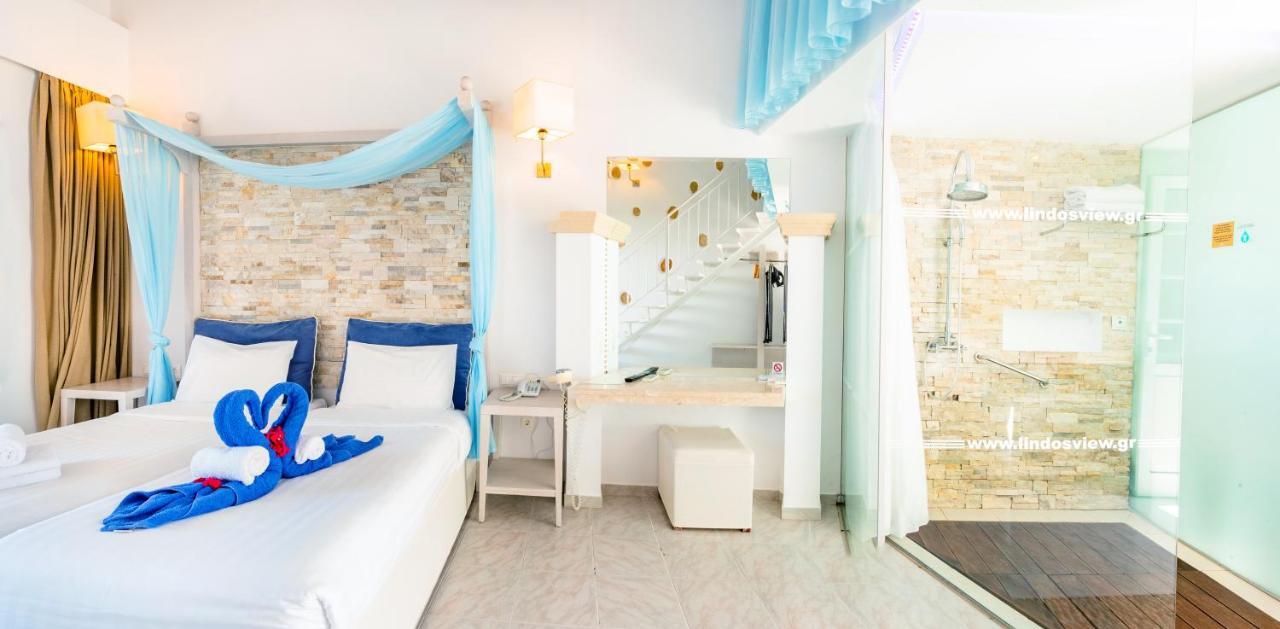 Lindos View Hotel Ngoại thất bức ảnh